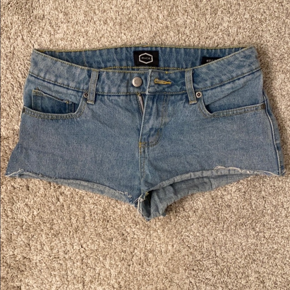 RVCA denim shorts